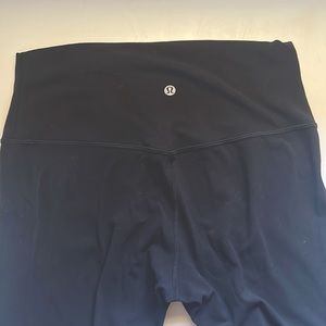 Black Full-Length Lululemon Align Leggings